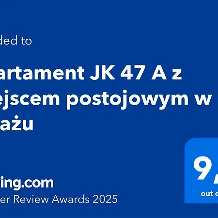 Jk 47 A Z Miejscem Postojowym W Garazu Appartement